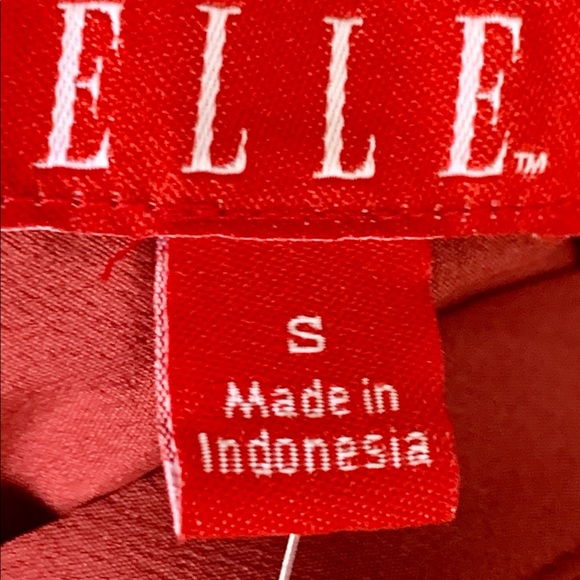 Elle casual block print jr. dress. Size small - Picture 6 of 8